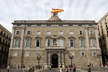 Palau de la Generalitat de Catalunya.